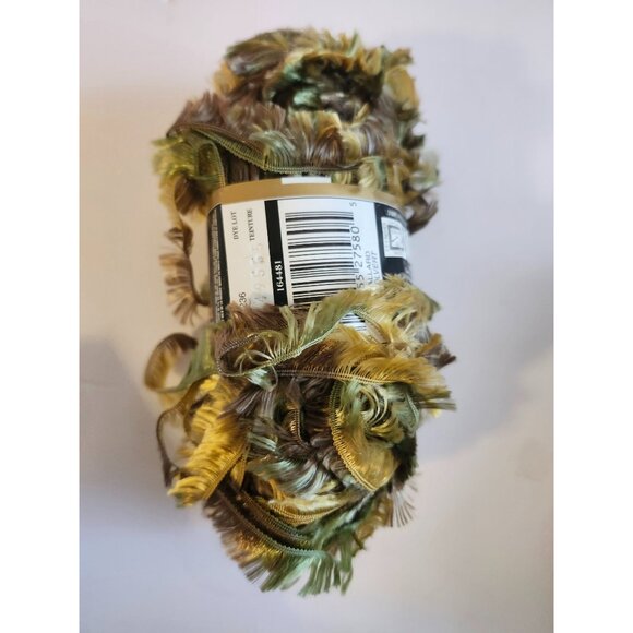 Bernat Mallard Boa Yarn Exotic 100% Polyester Eyelash 4 Skeins 50g Each - Picture 3 of 3